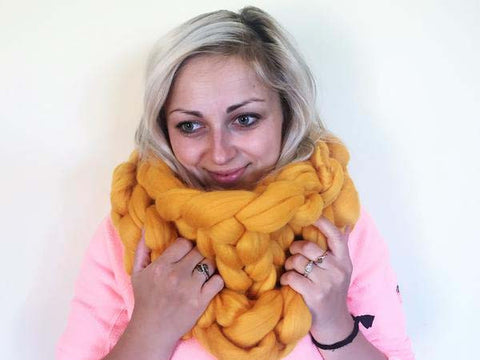 Merino wool Snood Scarf