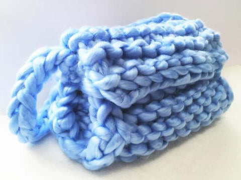 Purse, Chunky Knit Handbag