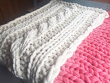 Cable Knit Blanket