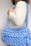 Purse, Chunky Knit Handbag