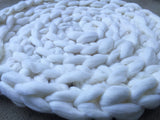 Wool Area Rug with Lights
