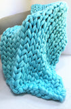 DIY Knitting Kit, Blanket 40x50 in