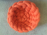 Chunky Merino Wool Cat Bed
