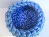 Chunky Knit Cat Bed, Vegan Yarn