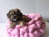 Merino Wool Dog Bed